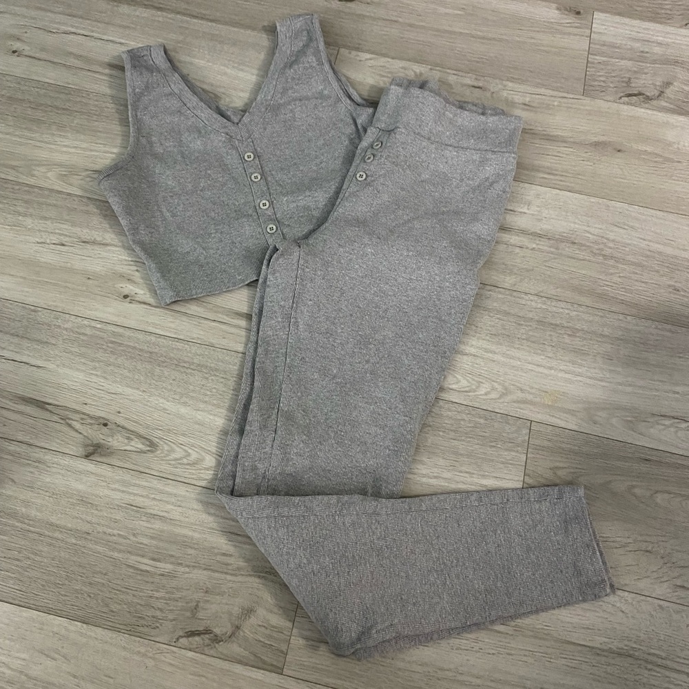Heather Grey Lounge Set